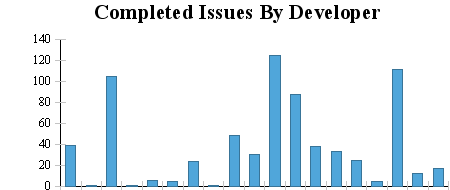 Completed Issues By Developer